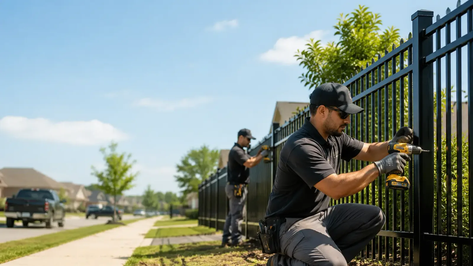Metal Fence Installation in Rubicon, WI